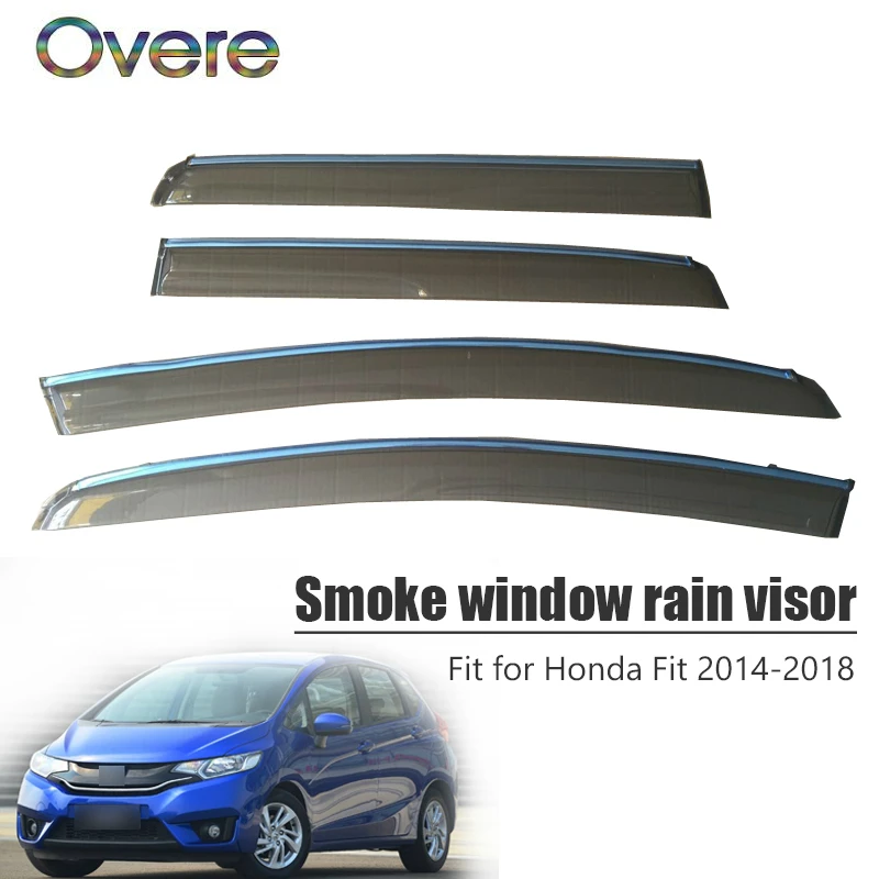 Overe 4Pcs/1Set Smoke Window Rain Visor For Honda Fit Hatchback 2014 2015 2016 2017 2018 Awnings Shelters Guard Accessories
Overe 4Pcs/1Set Smoke Window Rain Visor For Honda Fit Hatchback 2014 2015 2016 2017 2018 Awnings Shelters Guard Accessories