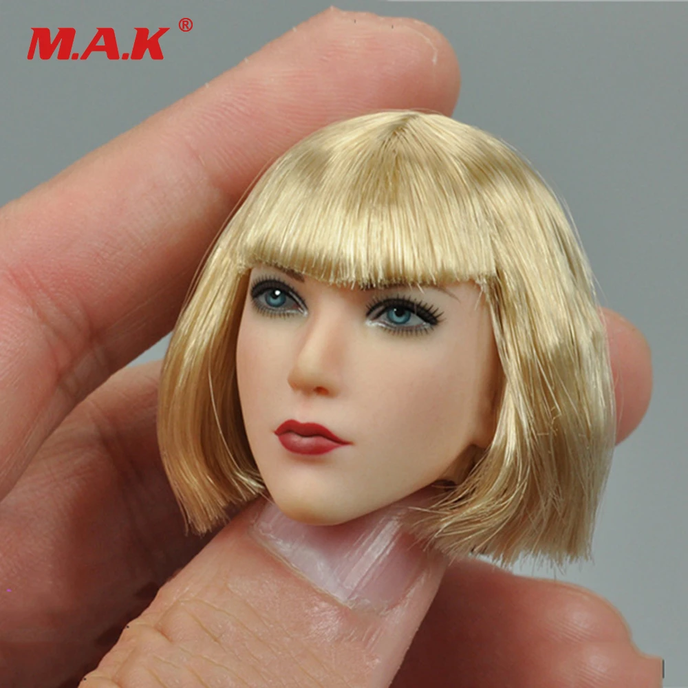 1/6 Scale Female Head Sculpt Blond Short Hair Blue Eyes Head Carving Model Toys for 12 inches Action Figure Body Accessory
1/6 Scale Female Head Sculpt Blond Short Hair Blue Eyes Head Carving Model Toys for 12 inches Action Figure Body Accessory
