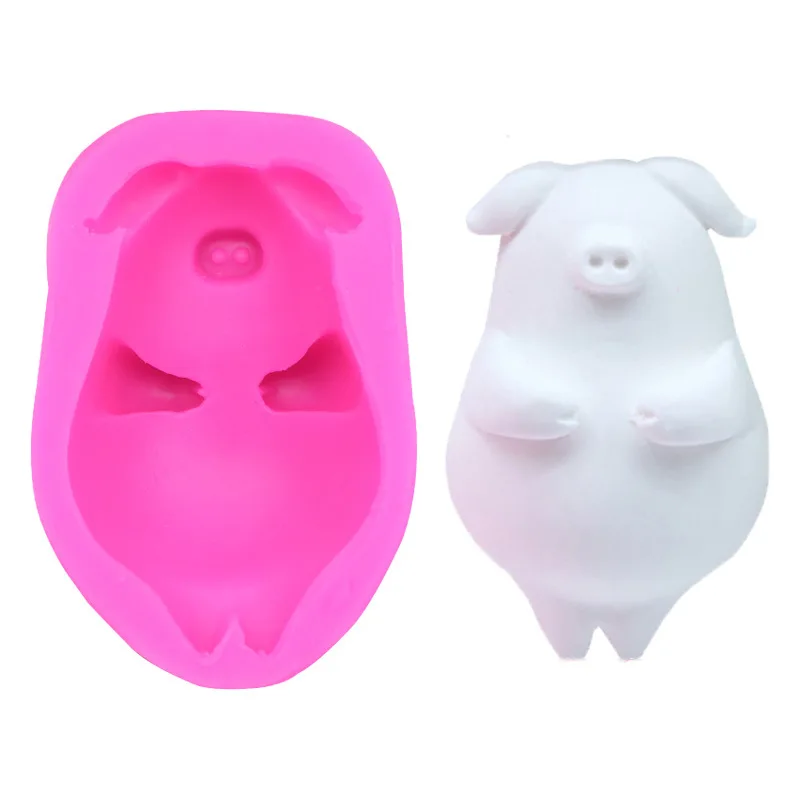1PC Pig Silicone Mold Animal Mold for Cake Decoration Craft Fondant Chocolate Candy Resin Jewelry Charm Pendant LB 481
1PC Pig Silicone Mold Animal Mold for Cake Decoration Craft Fondant Chocolate Candy Resin Jewelry Charm Pendant LB 481