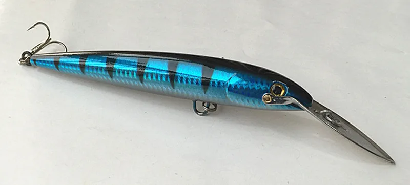 21.5cm 76g Sea Fishing Lure Professional Fishing Tackle Floating Type Deep Dive Bait Big Stainless Steel Lip
21.5cm 76g Sea Fishing Lure Professional Fishing Tackle Floating Type Deep Dive Bait Big Stainless Steel Lip