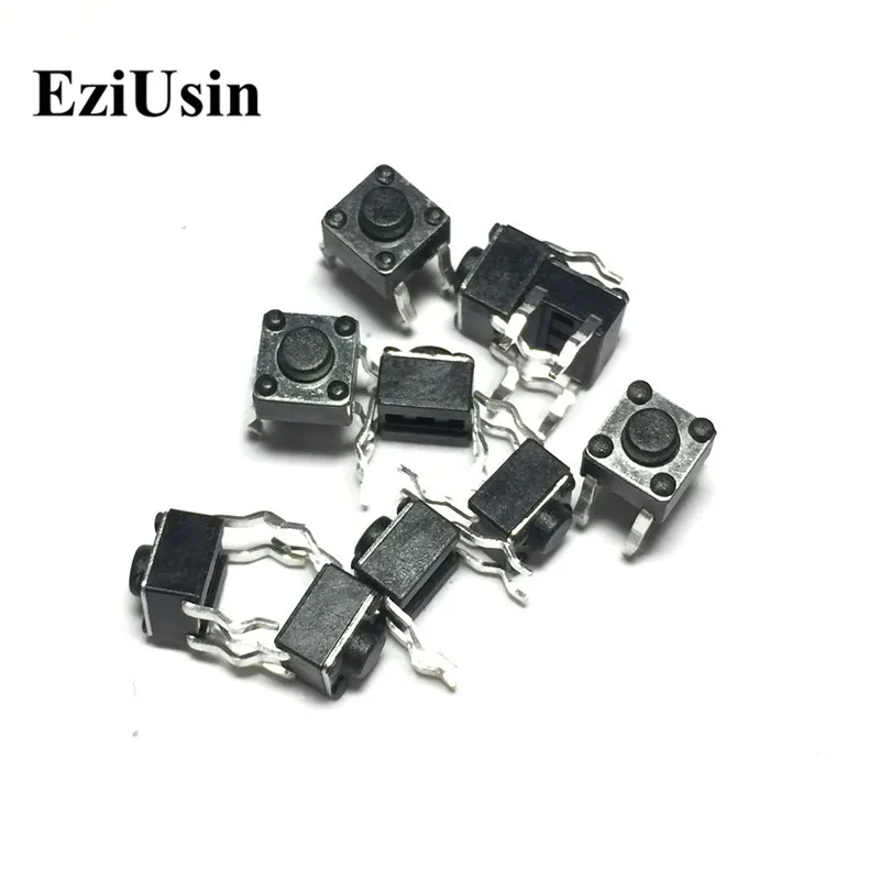 EziUsin 100pcs 6*6*4.3 Panel PCB Momentary Tactile Tact Push Button Micro Switch 4 Pin DIP Light Touch 6x6x4.3 mm Keys Keyboard
EziUsin 100pcs 6*6*4.3 Panel PCB Momentary Tactile Tact Push Button Micro Switch 4 Pin DIP Light Touch 6x6x4.3 mm Keys Keyboard
