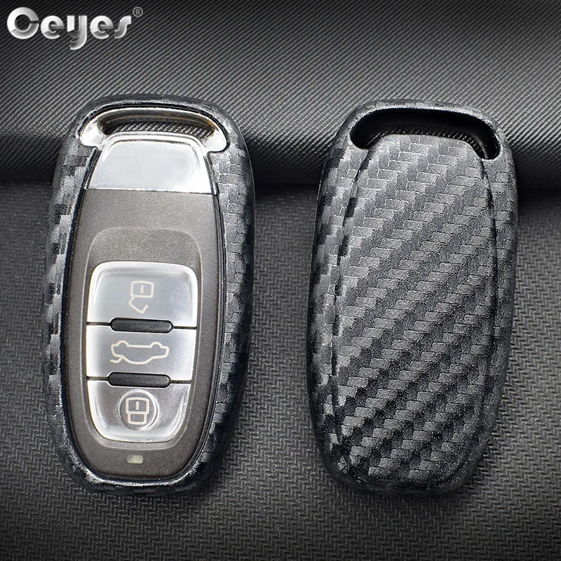 Ceyes Auto Protection Key Covers Car Styling Case For Audi A6L A4L Q5 A3 A4 B6 B7 B8 Smart Carbon Fiber Grain Shell Accessories
Ceyes Auto Protection Key Covers Car Styling Case For Audi A6L A4L Q5 A3 A4 B6 B7 B8 Smart Carbon Fiber Grain Shell Accessories