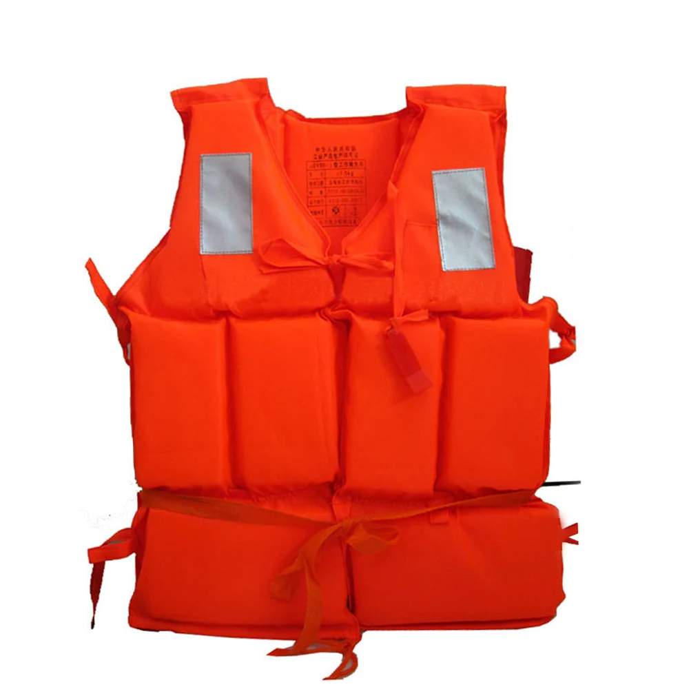 Фото Профессиональный Взрослый Рабочий спасательный жилет пенопластовый костюм для