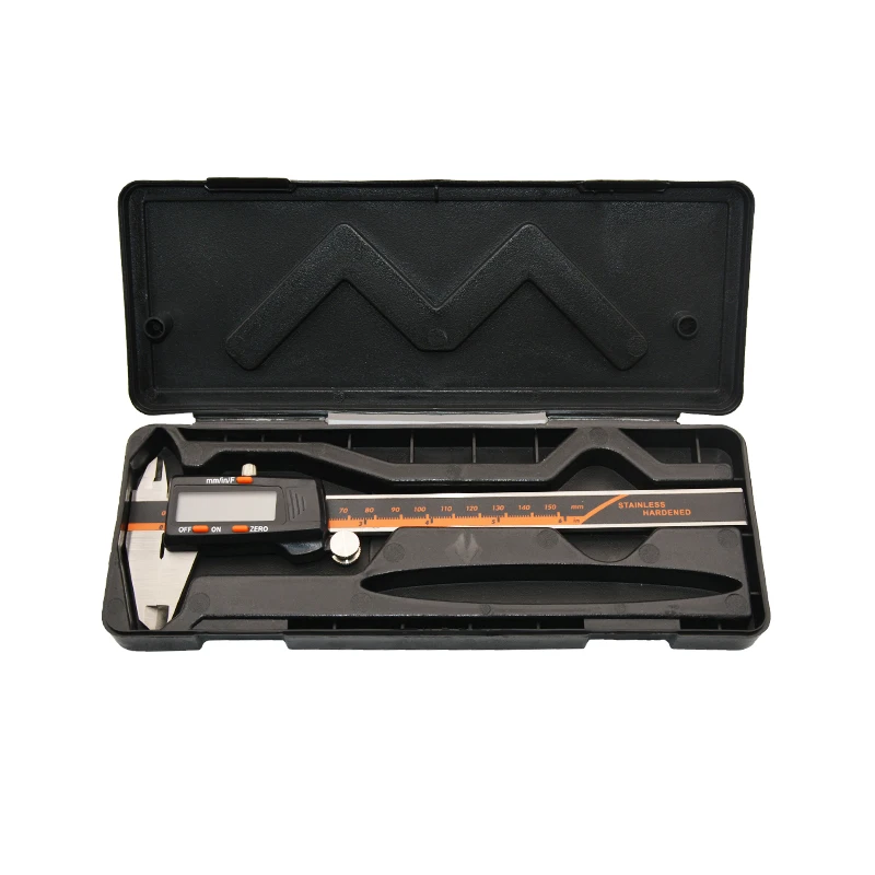 Digital Caliper 0-150mm 6 "Stainless Steel Metal Casing Digital Caliper Vernier Caliper Electronic Caliper Measuring tools
Digital Caliper 0-150mm 6 "Stainless Steel Metal Casing Digital Caliper Vernier Caliper Electronic Caliper Measuring tools