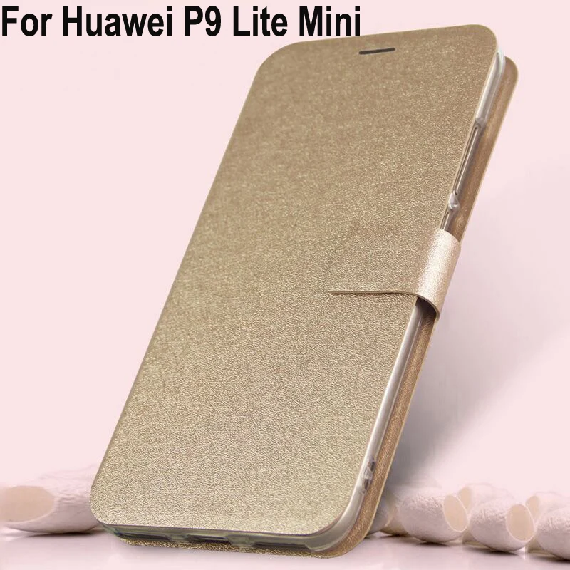Фото Чехлы для Huawei P9 Lite Mini чехол из искусственной кожи с застежкой на - купить