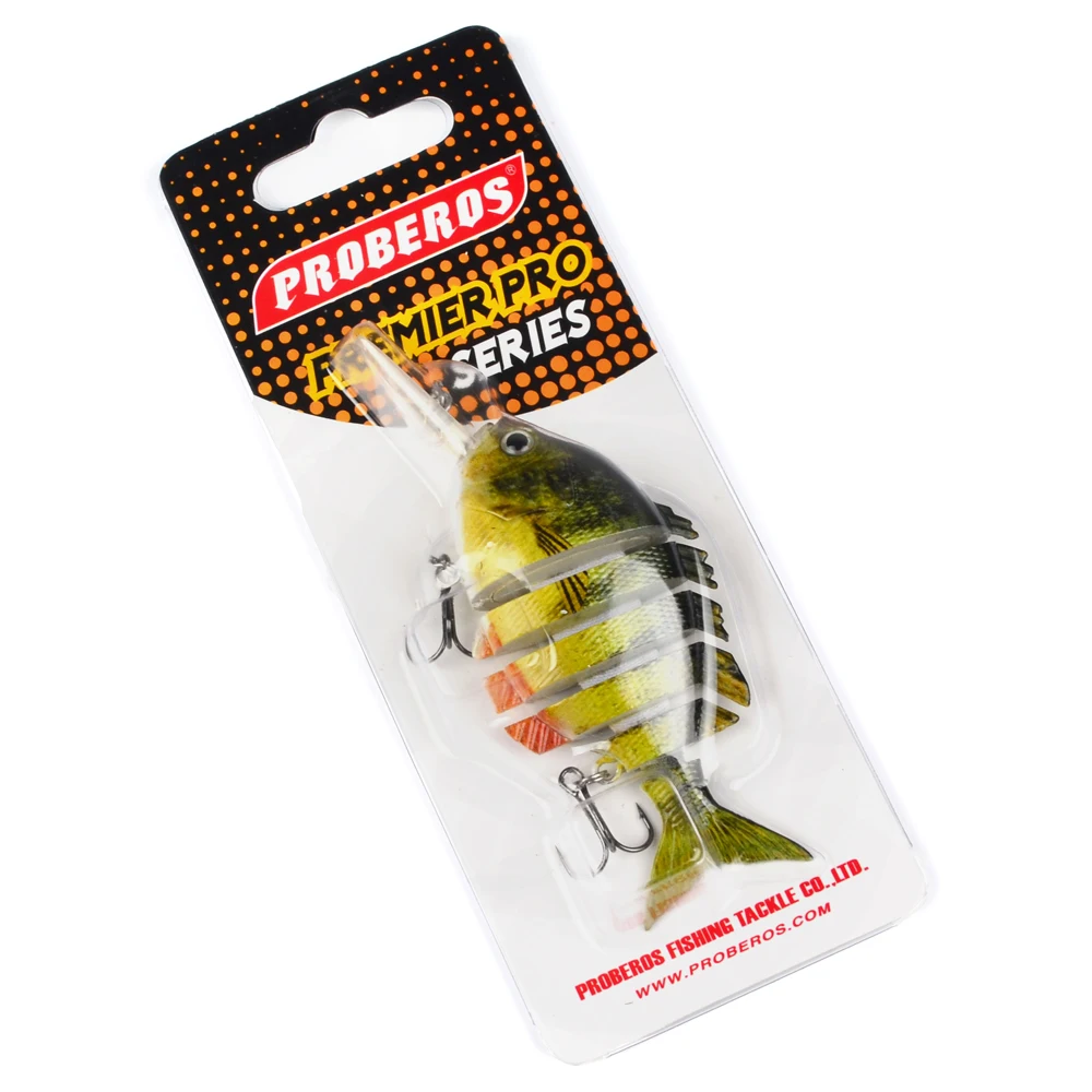 1pcs New design 6 Sections Fishing lure 10cm-13.67g Swim Bait 2/0 Hook fishing tackle 6 color Fishing bait HS012
1pcs New design 6 Sections Fishing lure 10cm-13.67g Swim Bait 2/0 Hook fishing tackle 6 color Fishing bait HS012