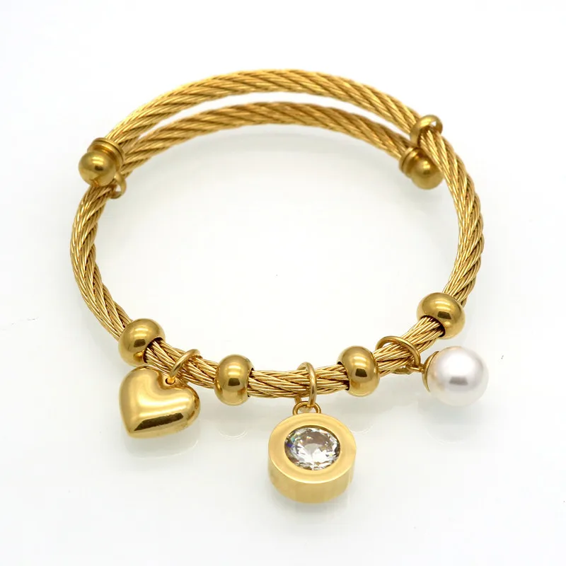 High Quality Stainless Steel Twist Wire Mesh New Fashion Bracelet Bangle For Women Fashion Jewelry
High Quality Stainless Steel Twist Wire Mesh New Fashion Bracelet Bangle For Women Fashion Jewelry