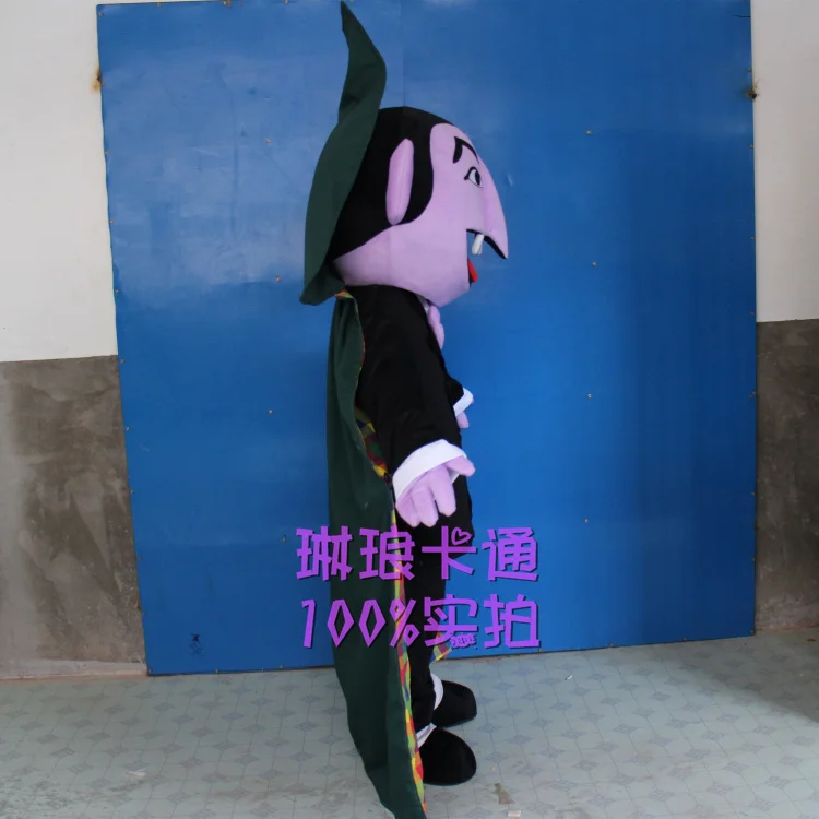 

Halloween Devil Mascot Vampire Count Costume Count Dracula Mascot Cosplay Theme Mascotte Carnival Costume Fancy Party Dress