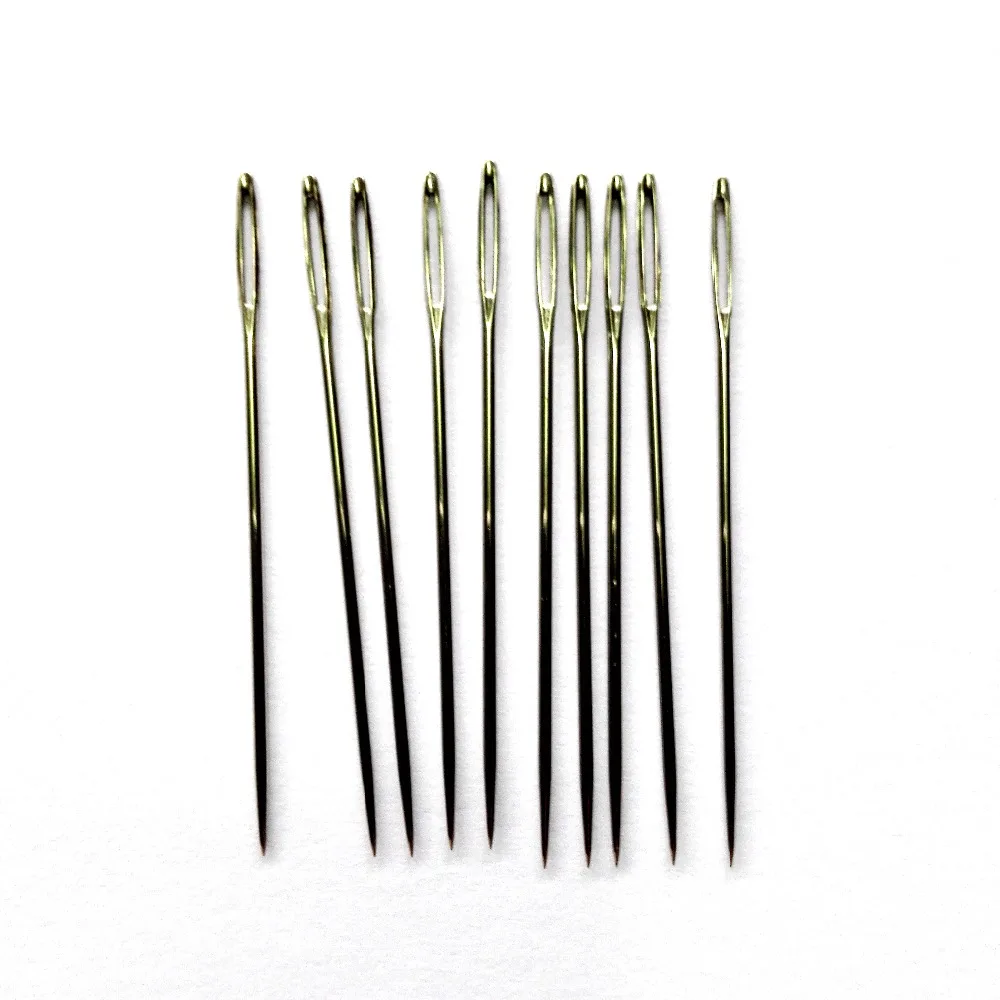 50 pcs/lot 5.5cm big eye sharp Needles for Ribbon embroidery big hole bodkin Craft art hand sewing Tool DIY needlework handmade
50 pcs/lot 5.5cm big eye sharp Needles for Ribbon embroidery big hole bodkin Craft art hand sewing Tool DIY needlework handmade