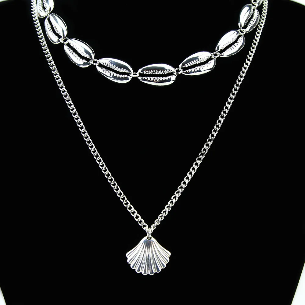 TOUCHEART Silver Color Seashell Layered Necklace&Pendants For Women Choker Necklace Femme 2019 Charm Jewelry Necklaces SNE190083
TOUCHEART Silver Color Seashell Layered Necklace&Pendants For Women Choker Necklace Femme 2019 Charm Jewelry Necklaces SNE190083