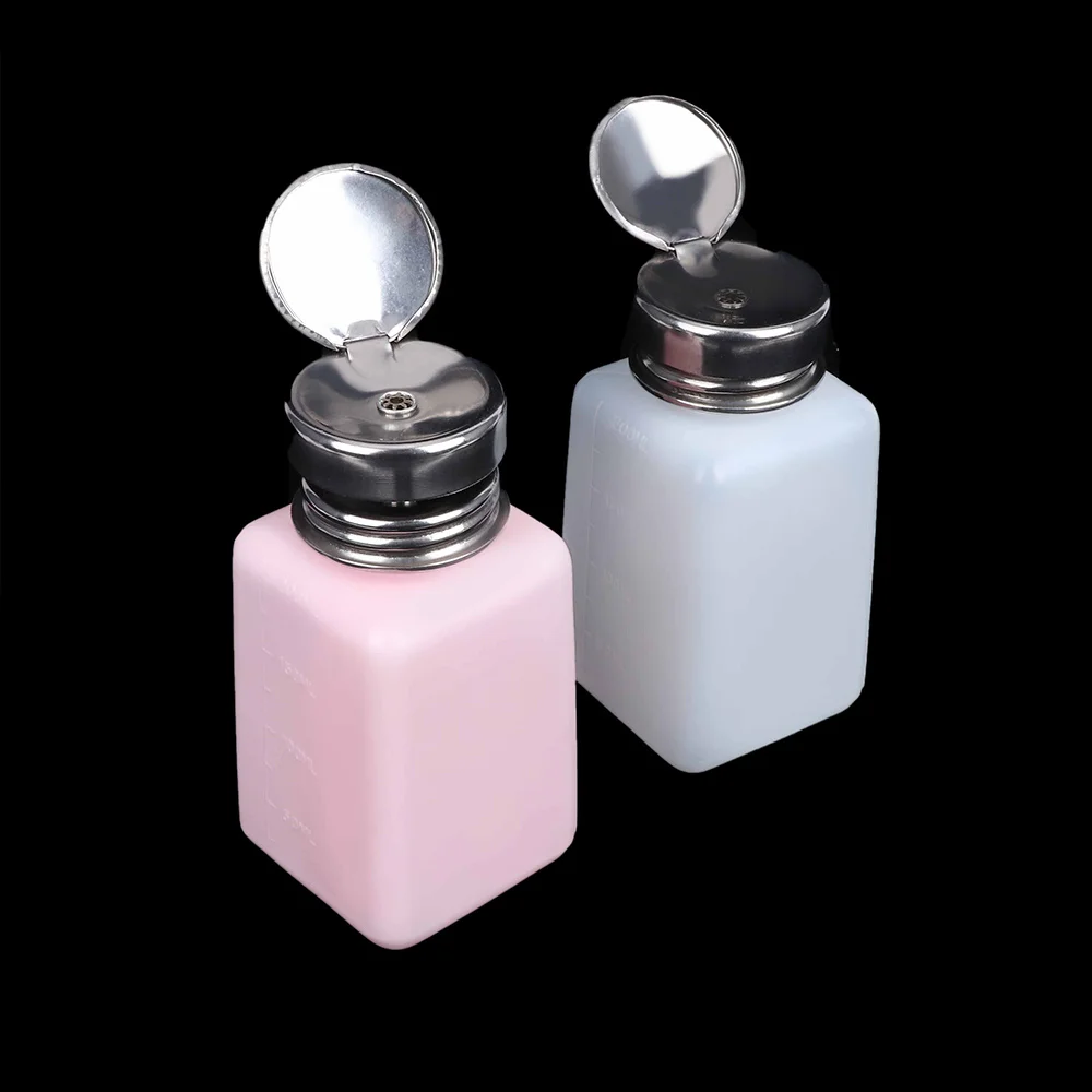 200ml capacity Liquid Alcohol Pump Press Empty Nail Cleaner Bottle Gel Polish Cleaner Glue Residue Remover Bottle Manicure Tools
200ml capacity Liquid Alcohol Pump Press Empty Nail Cleaner Bottle Gel Polish Cleaner Glue Residue Remover Bottle Manicure Tools
