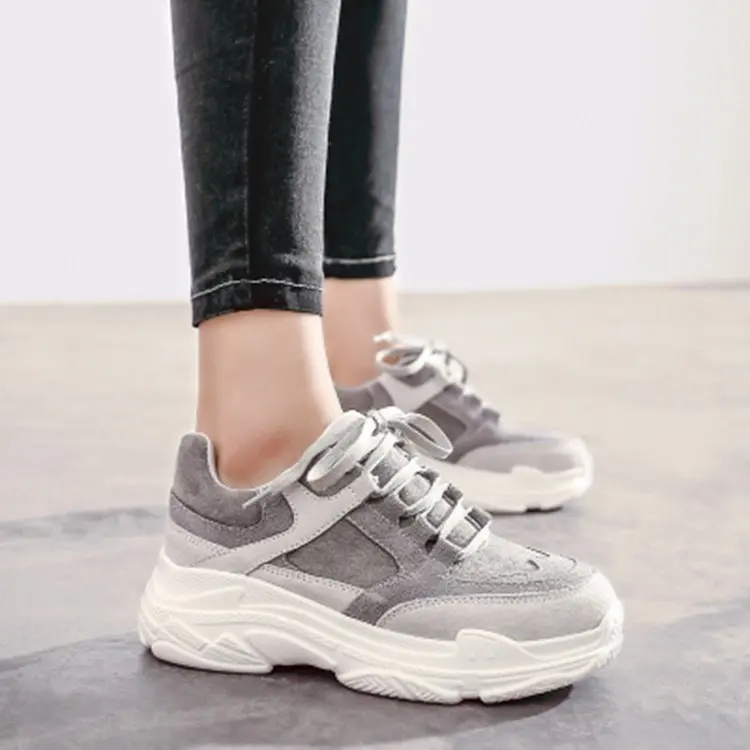 New Spring Sneakers Women Platform Flats Lace Up Round Toe Solid Creepers Female Casual Fashion Comfort Shoes n958
New Spring Sneakers Women Platform Flats Lace Up Round Toe Solid Creepers Female Casual Fashion Comfort Shoes n958