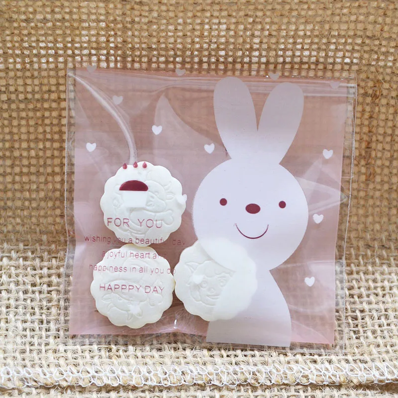 50Pcs 7cm Cute Cartoon Rabbit Gifts Bags Christmas Cookie Packaging Self-adhesive Plastic Bags For Biscuits Candy Food Package
50Pcs 7cm Cute Cartoon Rabbit Gifts Bags Christmas Cookie Packaging Self-adhesive Plastic Bags For Biscuits Candy Food Package