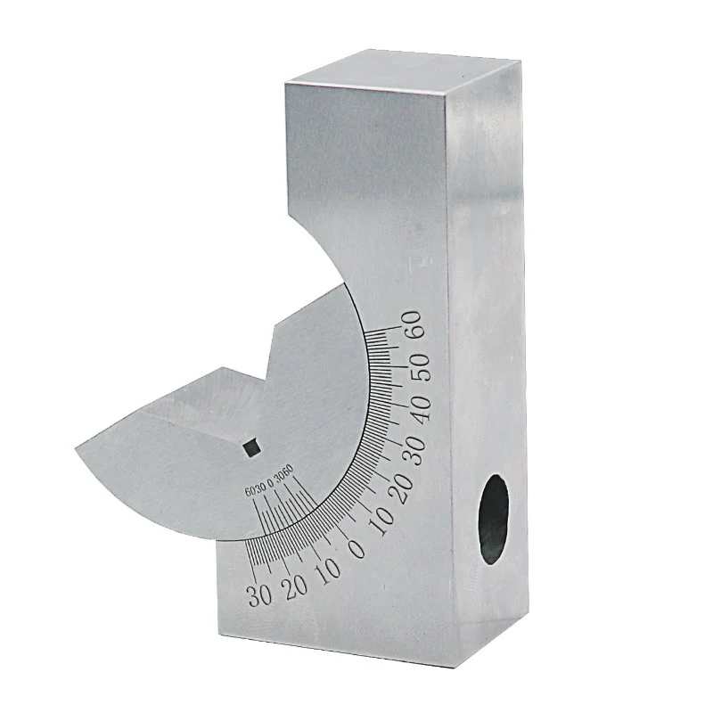 High Precision Gauge Adjustable Angle V Block Milling Setup 0-60 Degree Angle Block Gauge LG66
High Precision Gauge Adjustable Angle V Block Milling Setup 0-60 Degree Angle Block Gauge LG66