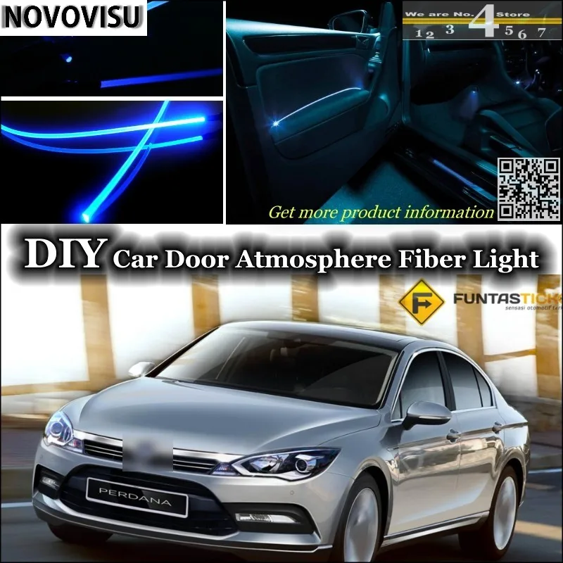 NOVOVISU For Proton Perdana / Replacement interior Ambient Light Atmosphere Fiber Optic Lights Inside Door Panel illumination
NOVOVISU For Proton Perdana / Replacement interior Ambient Light Atmosphere Fiber Optic Lights Inside Door Panel illumination