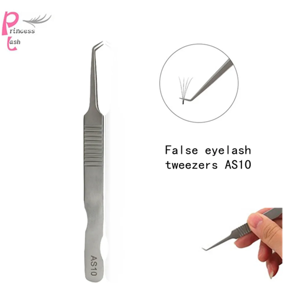 The New AS10 Stainless steel tweezers professional eyelash extension tweezers makeup tools
The New AS10 Stainless steel tweezers professional eyelash extension tweezers makeup tools