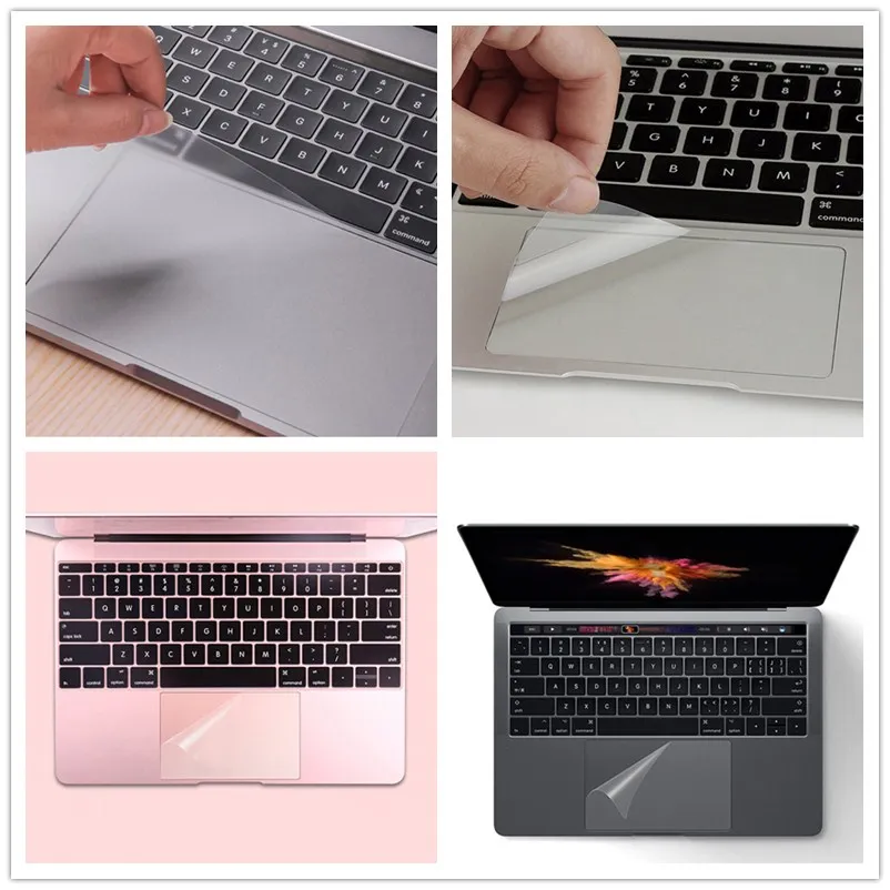 Прозрачная защитная пленка для Apple Macbook Air 13 Pro 3 15 Retina Touch Bar 12 Pad ноутбука|Чехлы
