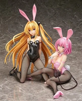 Аниме To Love Ru MOMO & Eve Darkness Yui Bunny Girl сексуальная фигурка для девочек ПВХ Коллекция