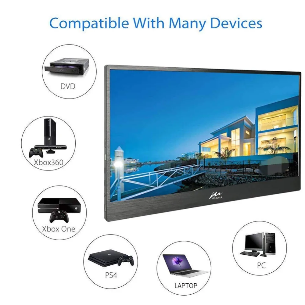 Hot 10.1/13.3/15.6 inch IPS Full HD Monitor with 2 Type-C(USB-C) Port 2560*1600 2K LCD Screen for Gaming Computer Raspberry pi
Hot 10.1/13.3/15.6 inch IPS Full HD Monitor with 2 Type-C(USB-C) Port 2560*1600 2K LCD Screen for Gaming Computer Raspberry pi