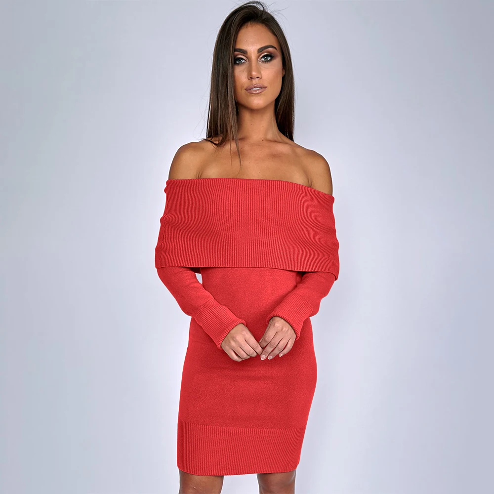 Maternity Off Shoulder Long Sleeve Knitted Mini Dress Solid sweater for pregnancy women tight slim woman clothes elegant dress
Maternity Off Shoulder Long Sleeve Knitted Mini Dress Solid sweater for pregnancy women tight slim woman clothes elegant dress