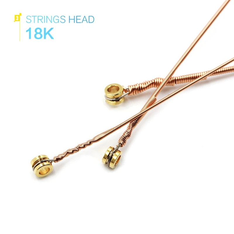 Acoustic Guitar String Nickel-plated Carbon Steel Hexagonal Core Stringed Instruments Replacement Parts Guitarist Beginner
Acoustic Guitar String Nickel-plated Carbon Steel Hexagonal Core Stringed Instruments Replacement Parts Guitarist Beginner