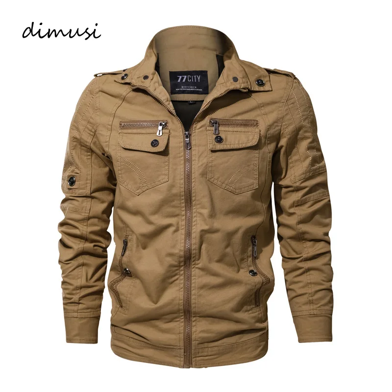 DIMUSI Spring Mens Bomber Jackets Fashion Men Cotton Army Military Jacket Male Thin Outerwear Windbreaker Coats Clothing 6XL
DIMUSI Spring Mens Bomber Jackets Fashion Men Cotton Army Military Jacket Male Thin Outerwear Windbreaker Coats Clothing 6XL