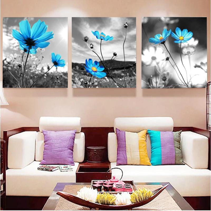 Retro Blue Flower Canvas Art Daisy Plant Modern Posters and Prints Bedroom Decoration Wall Picture Living Room Painting No Frame
Retro Blue Flower Canvas Art Daisy Plant Modern Posters and Prints Bedroom Decoration Wall Picture Living Room Painting No Frame