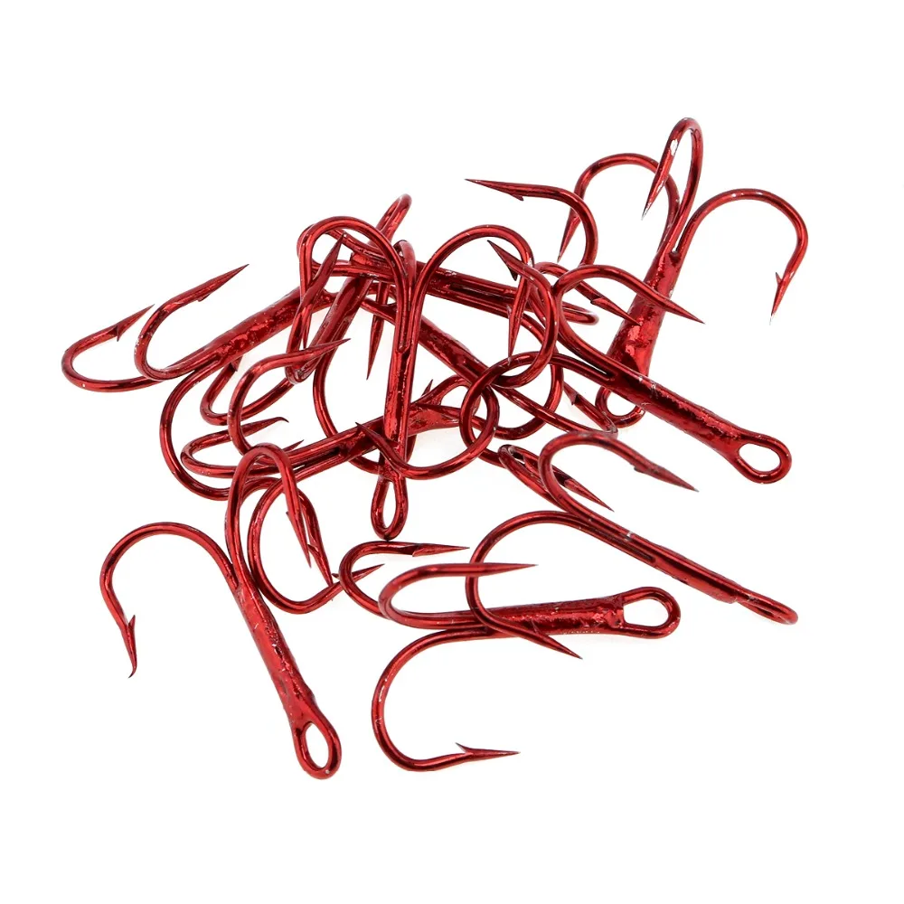 50pcs/lot Durable Fishing Hooks High Carbon Steel Treble Hooks Fishing Tackle with 2 /4 /6 /8 /10 #(each 10)
50pcs/lot Durable Fishing Hooks High Carbon Steel Treble Hooks Fishing Tackle with 2 /4 /6 /8 /10 #(each 10)