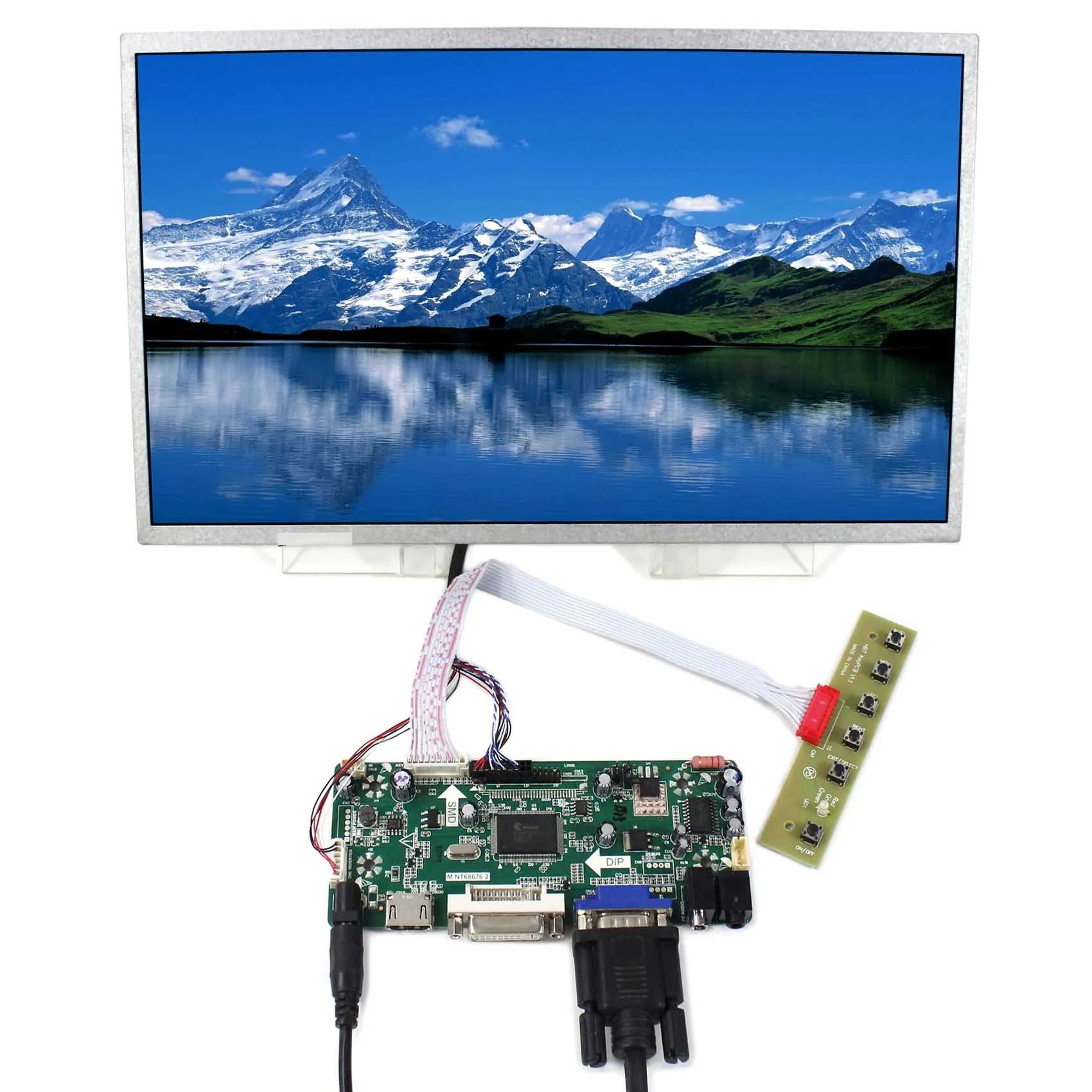 13.3inch LP133WH2 1366x768 LCD Screen for Laptop Display /DIY LCD with HD MI DVI VGA LCD Controller Driver Board
13.3inch LP133WH2 1366x768 LCD Screen for Laptop Display /DIY LCD with HD MI DVI VGA LCD Controller Driver Board