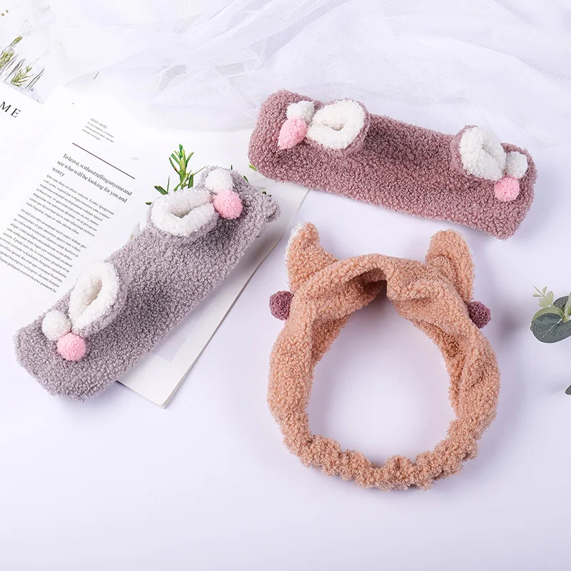 Version of the Spring Cashmere Teddy Cat Ears headband Washing makeup hair band girls hair accessories for women Hairbands
Version of the Spring Cashmere Teddy Cat Ears headband Washing makeup hair band girls hair accessories for women Hairbands