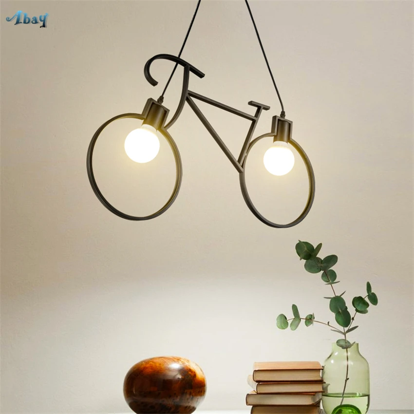 Nordic Vintage Bike Pendant Lights Kids Room Restaurant Bedroom Living Room De Bicycle Droplight Corridor Hanging Lamps Fixtures
Nordic Vintage Bike Pendant Lights Kids Room Restaurant Bedroom Living Room De Bicycle Droplight Corridor Hanging Lamps Fixtures