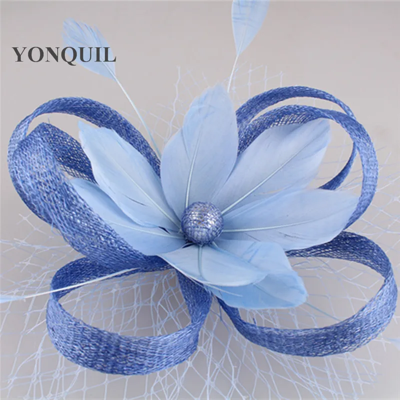Fancy Color Sinamay Fascinator Headwear Colorful Mesh Feather Flower Party Show Hair Accessories Millinery Cocktail Hats MYQ090
Fancy Color Sinamay Fascinator Headwear Colorful Mesh Feather Flower Party Show Hair Accessories Millinery Cocktail Hats MYQ090