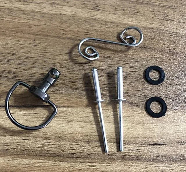 10 Set 14mm Motorcycle Quick Release D-RING 1/4 Turn Race Fairing Fasteners Rivet
10 Set 14mm Motorcycle Quick Release D-RING 1/4 Turn Race Fairing Fasteners Rivet