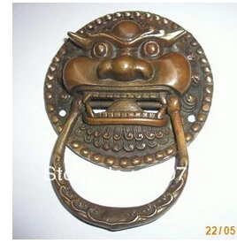 Copper Brass CHINESE crafts decor Tiger head door handle Modern Large Chinese BRASS Foo Dog Foo Lion Door Knocker 3.8''
Copper Brass CHINESE crafts decor Tiger head door handle Modern Large Chinese BRASS Foo Dog Foo Lion Door Knocker 3.8''