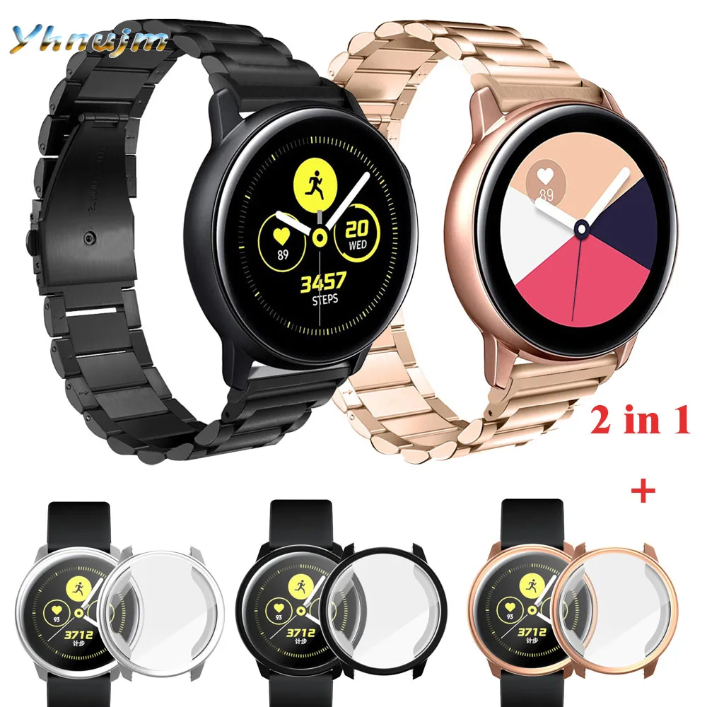 20mm strap for For Samsung Galaxy Watch Active strap Accessories For Samsung Galaxy 42mm band stainless steel bracelet
20mm strap for For Samsung Galaxy Watch Active strap Accessories For Samsung Galaxy 42mm band stainless steel bracelet