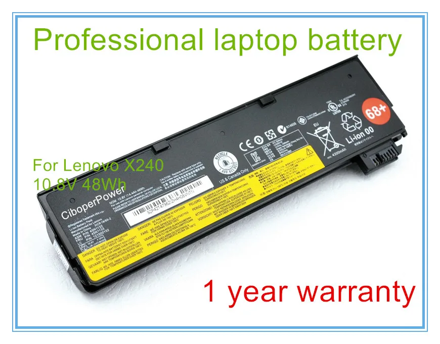 6 cell Original Laptop Battery for T440S T440 X240 Touch 45N1128 45N1129 10.8V 48WH
6 cell Original Laptop Battery for T440S T440 X240 Touch 45N1128 45N1129 10.8V 48WH