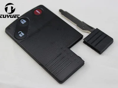2+1 BUTTONS SMART CARD REMOTE KEY SHELL/CASE WITH INSERT UNCUT SMALL KEY BLADE FOR MAZDA 3 BUTTONS
2+1 BUTTONS SMART CARD REMOTE KEY SHELL/CASE WITH INSERT UNCUT SMALL KEY BLADE FOR MAZDA 3 BUTTONS