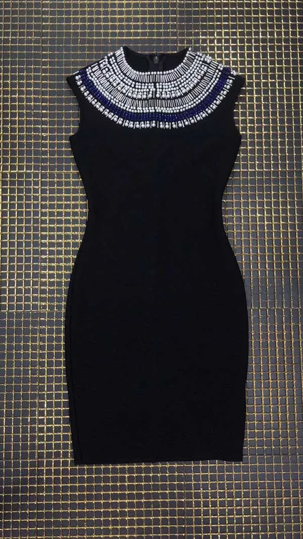 Beading Bandage Dress Elegant Celebrity Fashion Night Club Autumn Winter Black Bodycon Sexy Women Party Dresses
Beading Bandage Dress Elegant Celebrity Fashion Night Club Autumn Winter Black Bodycon Sexy Women Party Dresses