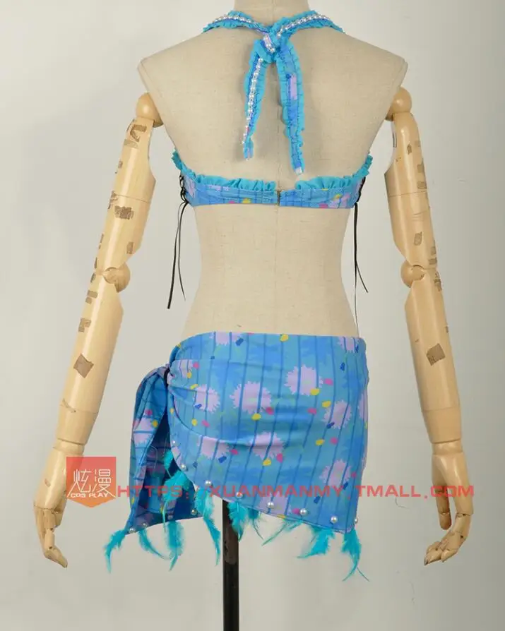 LoveLive!Sunshine!!COSPLAY Anime COS Eli Ayase COS Halloween Party sweet and cute Lolita Bikini swimsuit Costumes 
LoveLive!Sunshine!!COSPLAY Anime COS Eli Ayase COS Halloween Party sweet and cute Lolita Bikini swimsuit Costumes