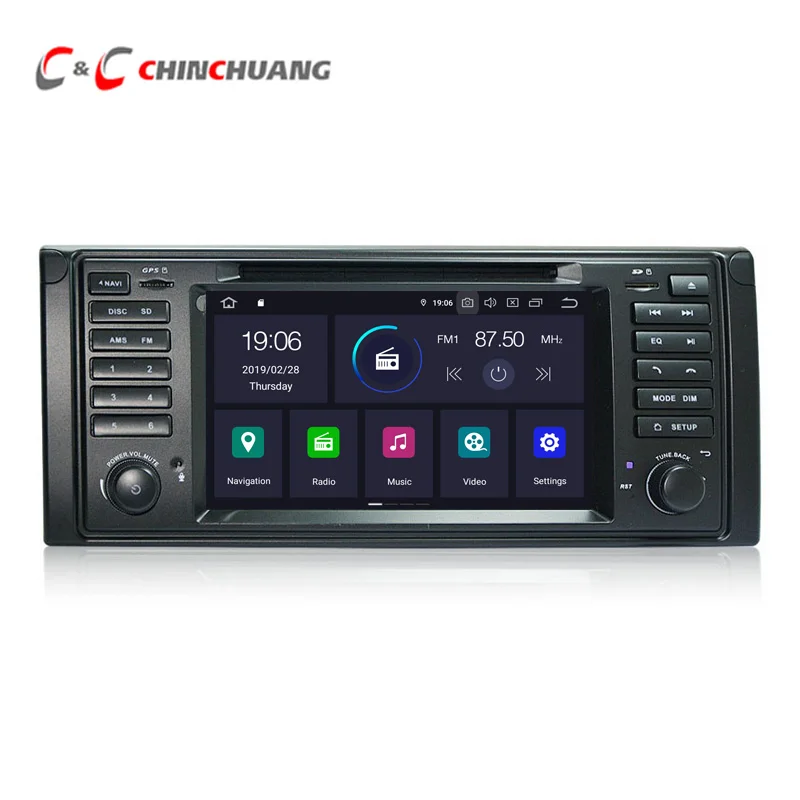 Android 9.0 Car DVD Player for BMW E39 X5 E53 Radio RDS Head Unit GPS Navigation SWC Mirror Link DVR Wifi 4G Audio Video Output
Android 9.0 Car DVD Player for BMW E39 X5 E53 Radio RDS Head Unit GPS Navigation SWC Mirror Link DVR Wifi 4G Audio Video Output