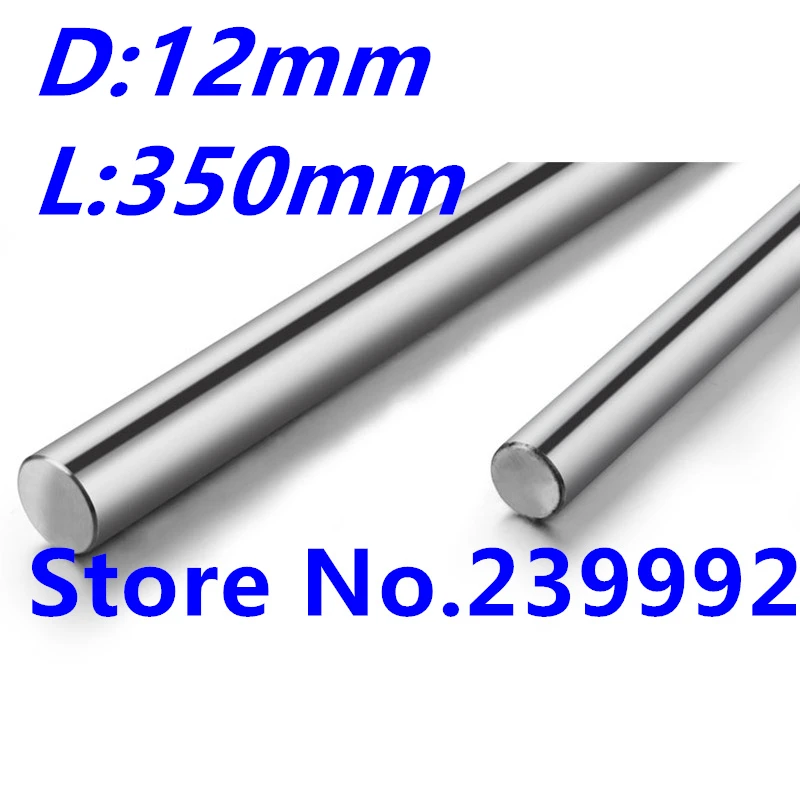 2 pcs linear rod 12mm L 350mm linear shaft 3d printer 12mm x 350mm Cylinder Liner Rail Linear Shaft axis cnc parts
2 pcs linear rod 12mm L 350mm linear shaft 3d printer 12mm x 350mm Cylinder Liner Rail Linear Shaft axis cnc parts