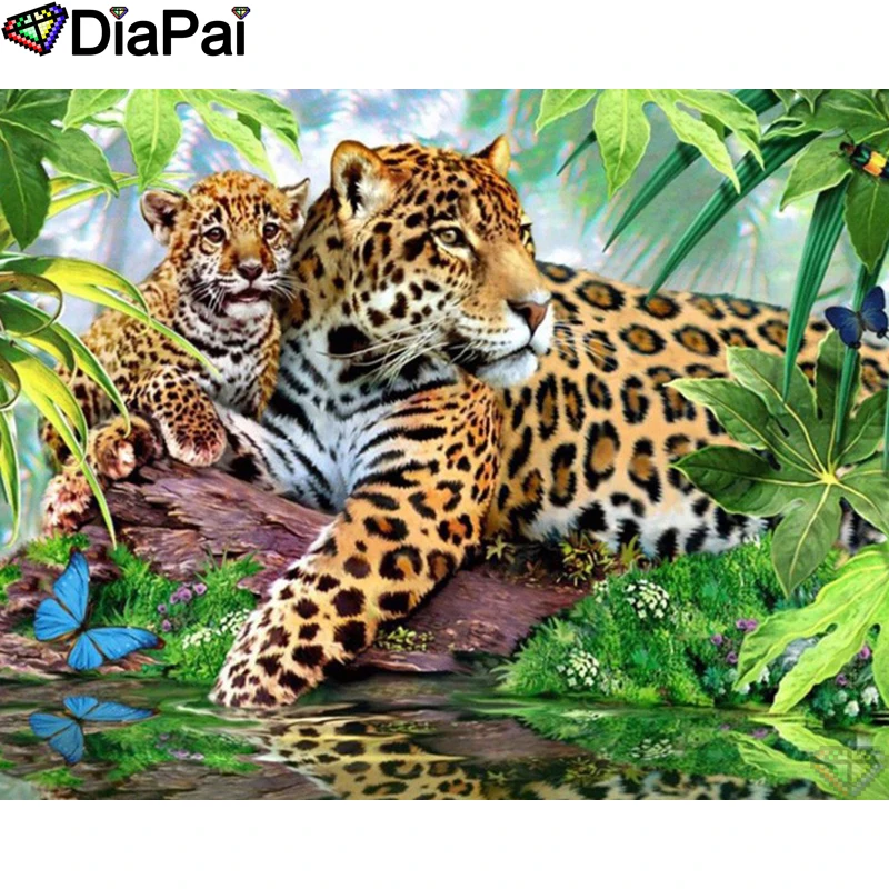 DIAPAI 5D DIY Diamond Painting 100% Full Square/Round Drill "Animal leopard" Diamond Embroidery Cross Stitch 3D Decor A21500
DIAPAI 5D DIY Diamond Painting 100% Full Square/Round Drill "Animal leopard" Diamond Embroidery Cross Stitch 3D Decor A21500