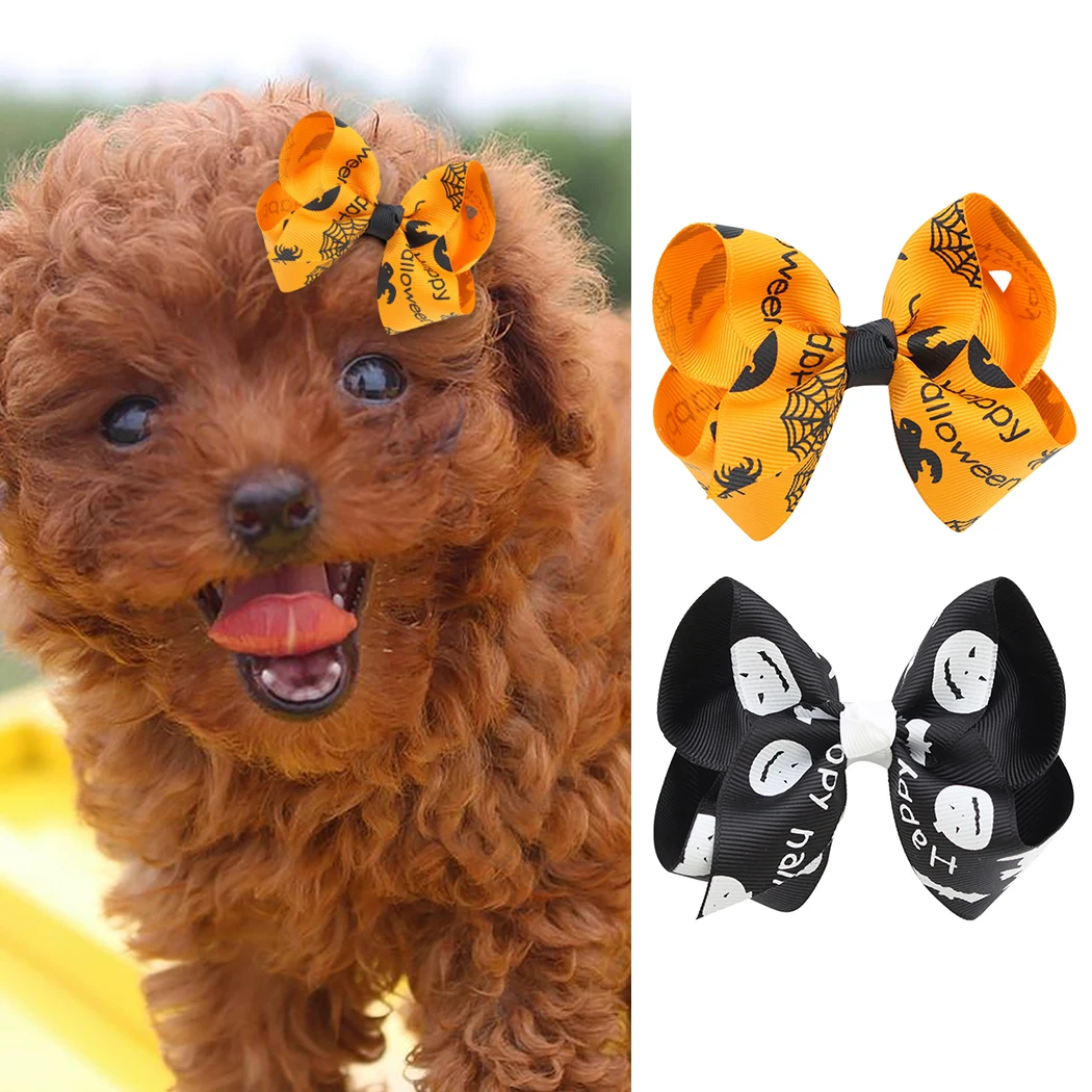 New Pet Dog Puppy Cat Hair Ribbon Bows Dog Rubber Hair Accessories Halloween Pet Grooming Products Mixed Style Cute
New Pet Dog Puppy Cat Hair Ribbon Bows Dog Rubber Hair Accessories Halloween Pet Grooming Products Mixed Style Cute