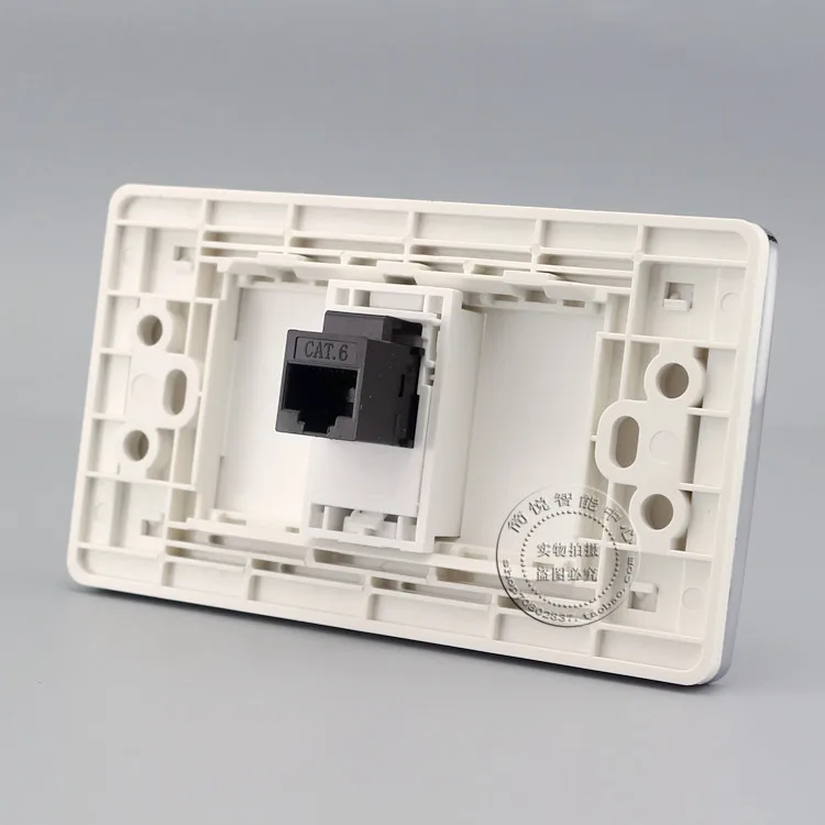 Настенная Лицевая панель 120 мм, Gigabit Single Port CAT6 RJ45, сетевая Ethernet LAN розетка, лицевая панель
Настенная Лицевая панель 120 мм, Gigabit Single Port CAT6 RJ45, сетевая Ethernet LAN розетка, лицевая панель