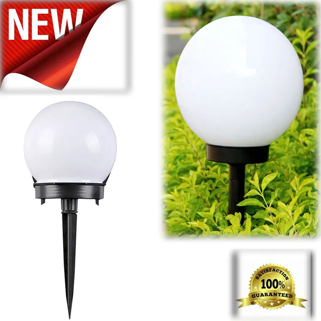 1 Pcs LED Solar Lawn Lamps Bulb Waterproof Garden Ball Light Sensor Landscape Street Yard Lawn Park Holiday Party Decor Lights
1 Pcs LED Solar Lawn Lamps Bulb Waterproof Garden Ball Light Sensor Landscape Street Yard Lawn Park Holiday Party Decor Lights