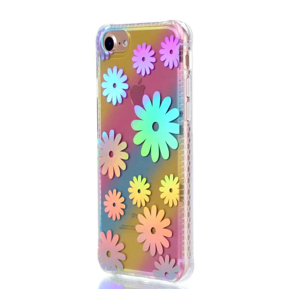 TIPFLY Красочные ТПУ силиконовый чехол для iPhone 5 6 6s 7 Plus полупрозрачный мягкий гель