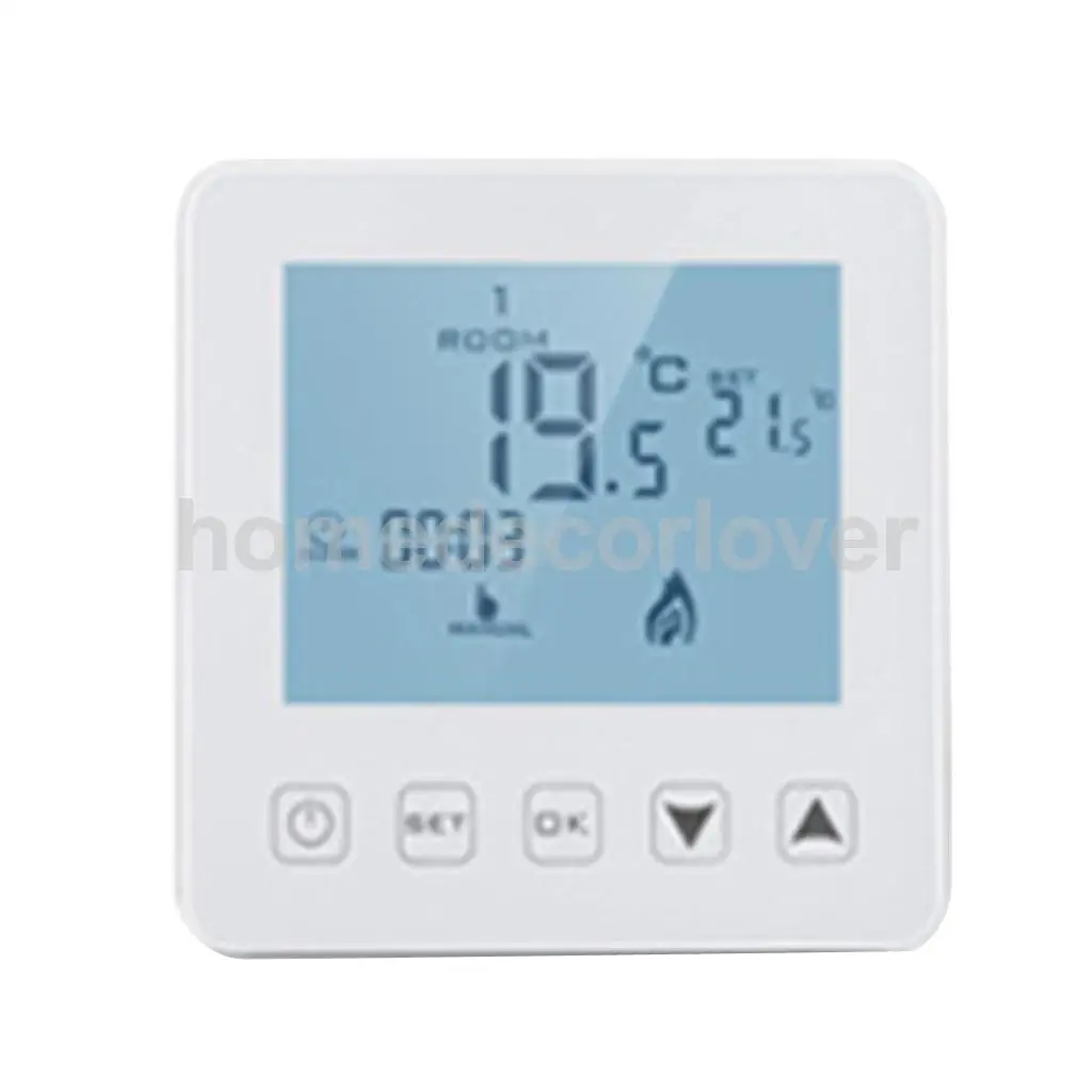 HY08WE-4 Wi-Fi 7 Times Programmable Touchscreen Thermostat with Geofencing Holiday Mode Long Press To Access Setting
HY08WE-4 Wi-Fi 7 Times Programmable Touchscreen Thermostat with Geofencing Holiday Mode Long Press To Access Setting