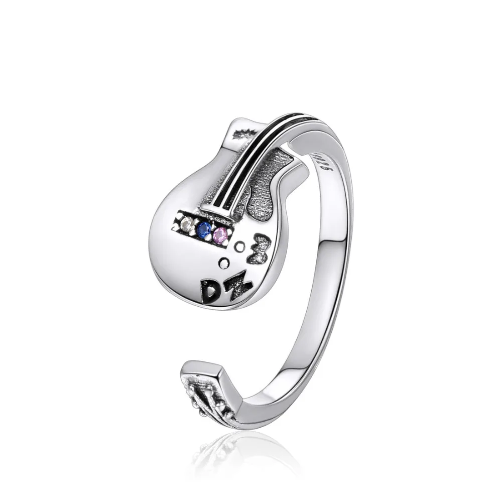 Kpop 925 Sterling Silver Ring Statement Jewelry Cubic Zirconia Crystal Music Bass Adjustable Open Ring Gift for Women R13114
Kpop 925 Sterling Silver Ring Statement Jewelry Cubic Zirconia Crystal Music Bass Adjustable Open Ring Gift for Women R13114