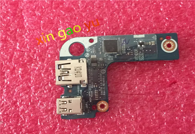 LS-B335P CN-0X8X2K 0X8X2K FOR Dell FOR Latitude 13 7350 MINI DISPLAY USB Small Board 100% Test OK L5-6131P
LS-B335P CN-0X8X2K 0X8X2K FOR Dell FOR Latitude 13 7350 MINI DISPLAY USB Small Board 100% Test OK L5-6131P