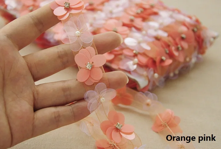 5y Craft Resin Beaded Braided Flower Trimming Venise Embroidered Lace Ribbon Trim-ZZJ
5y Craft Resin Beaded Braided Flower Trimming Venise Embroidered Lace Ribbon Trim-ZZJ